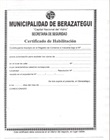 Certificado de Habilitación (Maqueta)