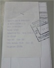 Ticket de pago por el sellado del legajo